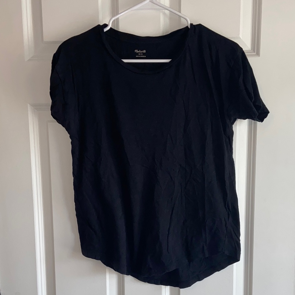 Madewell Classic Black Short Sleeve Tee